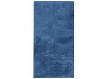 Kunstfell Caroline 1 In Marineblau Ca.80x150cm 80/150 cm