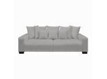 Bigsofa Matteo Silberfarben Holz Silberfarben