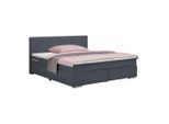 Boxspringbett Palermo In Anthrazit Ca. 160x200cm 160/200 cm Anthrazit