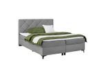 Boxbett Wind Grau Ca. 180x200cm 180/200 cm Grau