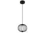 Led-hängeleuchte Galway Schwarz Max. 15 Watt 30/30/150 cm