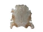 Flachwebeteppich Glam 110 Elfenbein / Gold