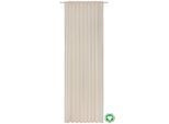 Fertigvorhang Bio-luise 2stk. In Beige Ca. 140x255-267cm halbtransparent