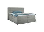 Boxspringbett Palace Grau Ca. 180x200cm 180/200 cm Grau