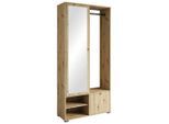 Garderobe Dino Eiche Artisan