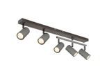 Strahler Robby Grau/schwarzchrom Max. 35 Watt 70/35/17 cm