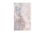 Flachwebeteppich Peron 100 Grau / Taupe 200/290 cm