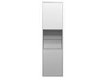 Vitrine In Grau 51/182/45 cm ,