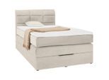 Boxspringbett Runner Beige Ca. 140x200cm 140/200 cm Beige