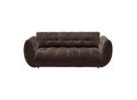 Bigsofa Carlos Dunkelbraun Textil Dunkelbraun