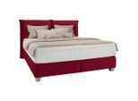 Boxspringbett Fog In Rot Ca. 180x200cm 180/200 cm Rot