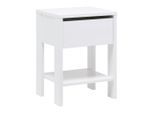 Nachttisch Nizza Weiss 42/57,5/36 cm Weiss