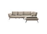 Wohnlandschaft Trendy Ecru Flachgewebe Ecru