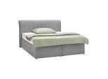 Boxspringbett Belano Dunkelgrau Ca. 160x200cm 160/200 cm Dunkelgrau