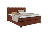 Boxspringbett Carmen C Braun Ca. 160x200cm 160/200 cm Braun