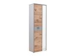 Garderobenschrank Dynamic In Grau/eichefarben 65/197/37 cm