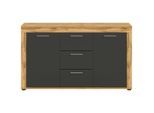 Sideboard Jam 125/80/35 cm 3 Schublade(n)