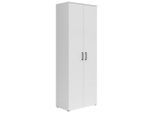 Schrank Multistauraum Weiss 70/195/40 cm Weiss