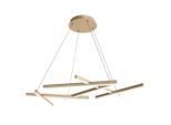 Pendelleuchte Line Goldfarben Max. 75 Watt 101/66/5,5 cm