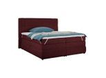 Boxspringbett Palace Weinrot Ca. 160x200cm 160/200 cm Weinrot