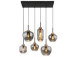 Hängeleuchte Matt Naturfarben/schwarz Max.40watt 80/40/120 cm