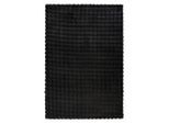 Hochflorteppich Hailey 125 Schwarz 80 X 150 Cm 80/150 cm