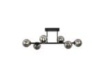 Deckenleuchte Lisib In Schwarz/chrom Max. 10 Watt