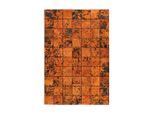 Flachwebeteppich Voila 100 Orange 200cm X 290cm 200/290 cm