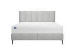 Boxspringbett Positano 180/200 cm Silberfarben
