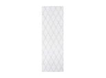 Teppich Vivica 225 Weiss / Graublau 80/250 cm