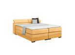 Boxspringbett Sevilla Senfgelb Ca. 140x200cm 140/200 cm Senfgelb