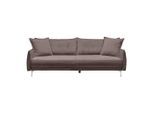 Bigsofa Kiss Dunkelbraun Holz Dunkelbraun