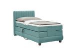 Boxspringbett Dixon Türkis Ca. 90x200cm 90/200 cm Türkis