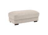 Hocker Pedro Creme Beige Textil
