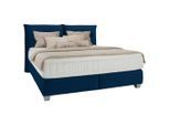 Boxspringbett Fog In Blau Ca. 180x200cm 180/200 cm Blau