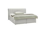 Boxspringbett Belano Grau Ca. 160x200cm 160/200 cm Grau