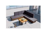 Gartenlounge Gianny In Grau Outdoorgewebe 232/72/72 cm