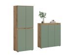 Garderobenschrank Scarpa 190/175/37 cm