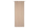 Fertigvorhang Linus Taupe Ca. 140x255cm blickdicht