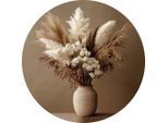 Metallbild Rustic Dried Flower