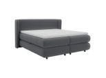 Boxspringbett Elodie Graphitfarben Ca. 180x200cm 180/200 cm Graphitfarben