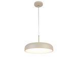 Led-hängeleuchte Mike Weiss/chrom/sand Max. 36 Watt 40/40/130 cm