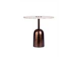 Beistelltisch Beistelltisch Harry 100 Braun Metall, Stein