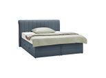 Boxspringbett Belano Dunkelblau Ca. 180x200cm 180/200 cm Dunkelblau