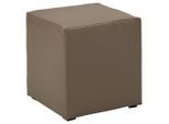 Hocker In Braun Braun Textil