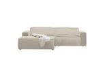 Wohnlandschaft Loft Beige Cord Beige