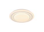 Led-deckenleuchte Giesbert Weiss/chrom Max. 36 Watt