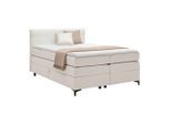 Boxspringbett Bari In Creme Ca. 140x200cm 140/200 cm Creme