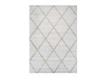 Webteppich Luxury 210 Elfenbein / Taupe 160/230 cm