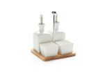 Menage-Set Tapas Olives Weiss, 5-Teilig